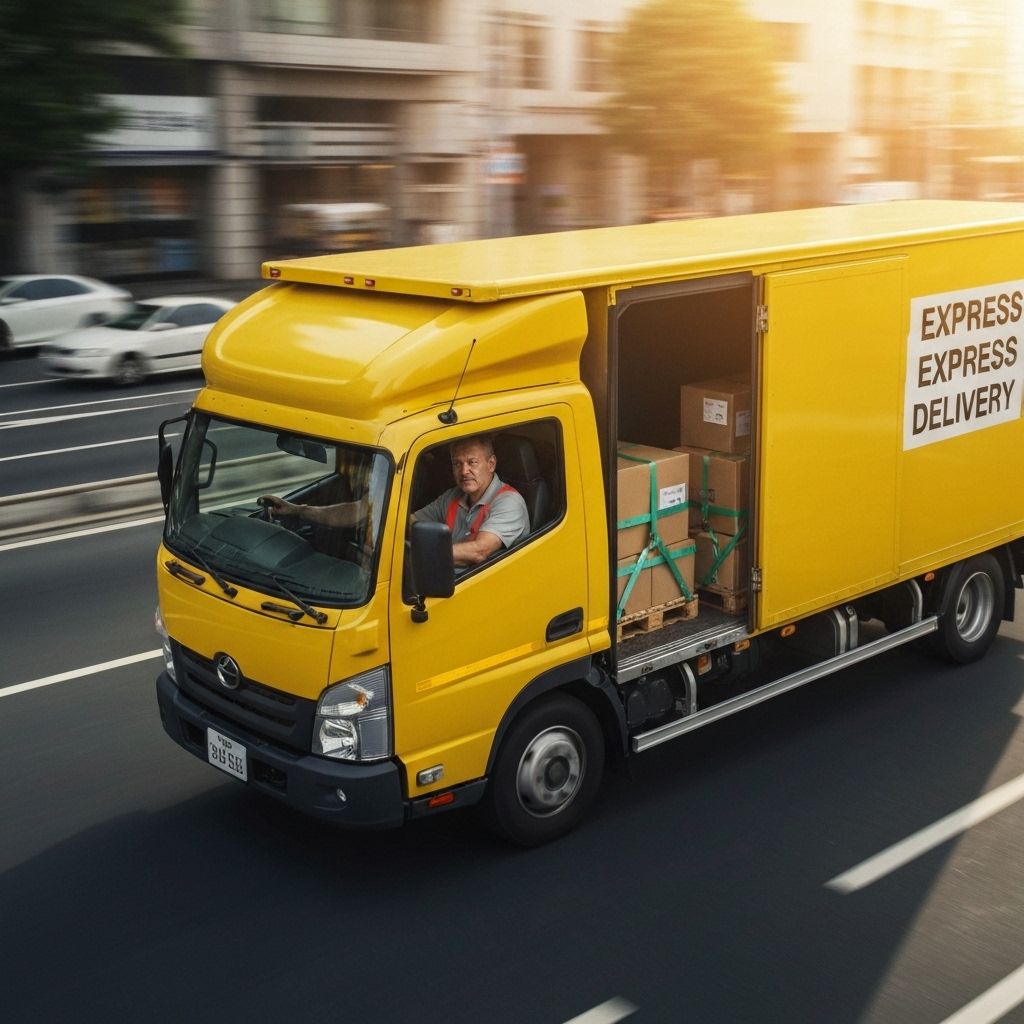 Snelle spoedverhuizing met verhuiswagen - 24 uur service