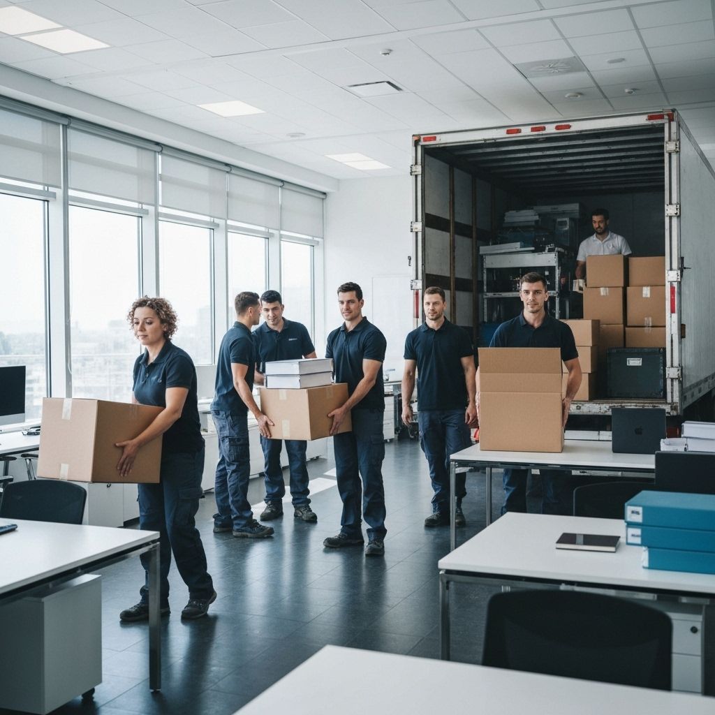 Professionele kantoorverhuizing